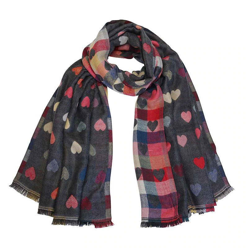 Tiger Tree - Scarf - Smoke Romance