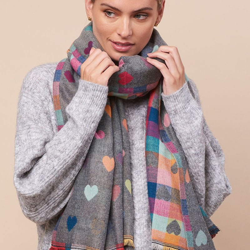 Tiger Tree - Scarf - Smoke Romance