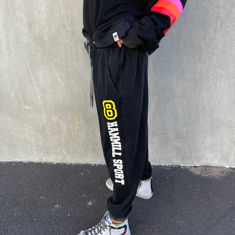 Hammill & Co - Sport Track Pant - Black