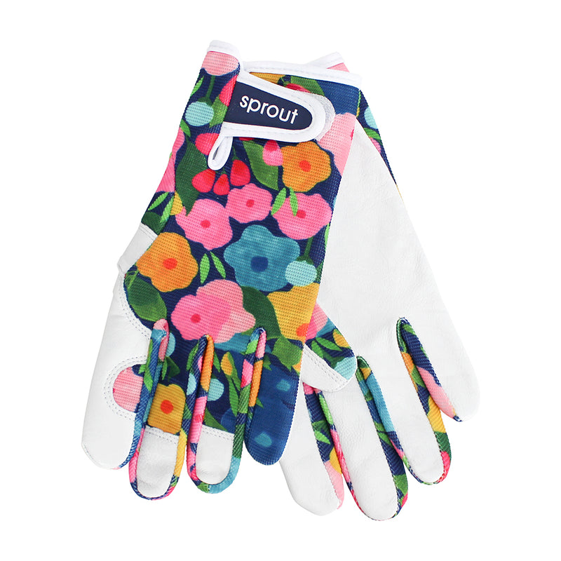 Annabel Trends - Sprout Goatskin Gloves - Spring Bloom