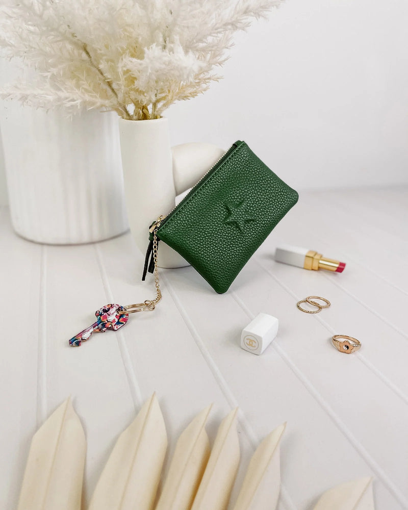 The Louenhide-Star Green Purse