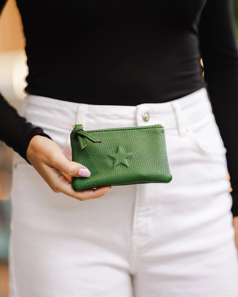 The Louenhide-Star Green Purse