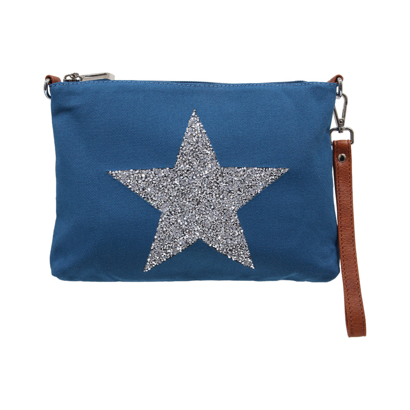 Sassy Duck - Star Power Wristlet - Cobalt Blue