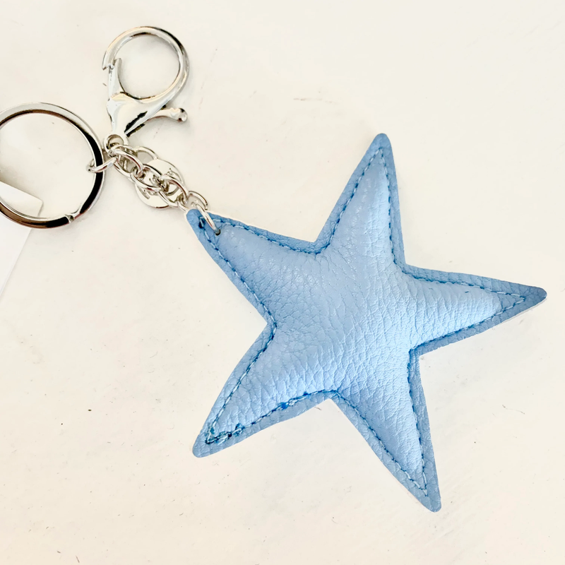 Holiday Trading - Stardust Solid Keyring - Sky Blue