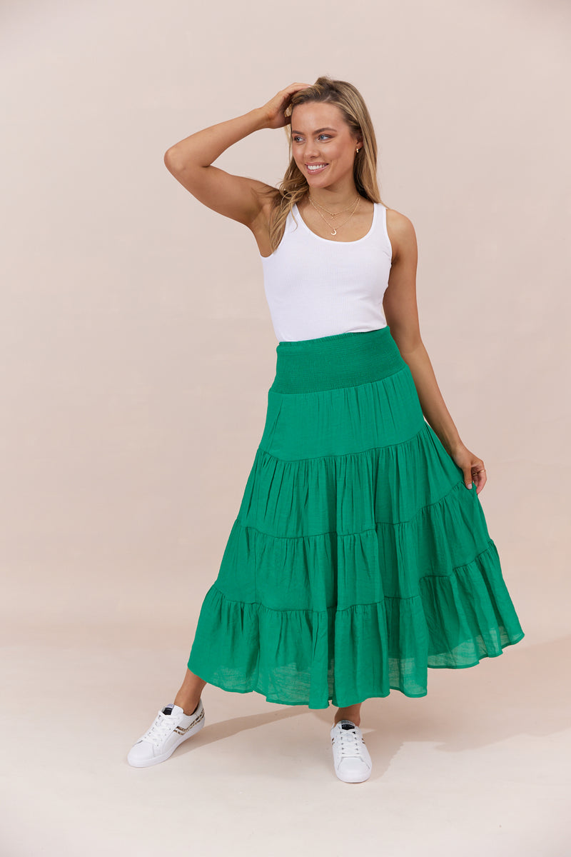 Jovie - Sunday Skirt - Green