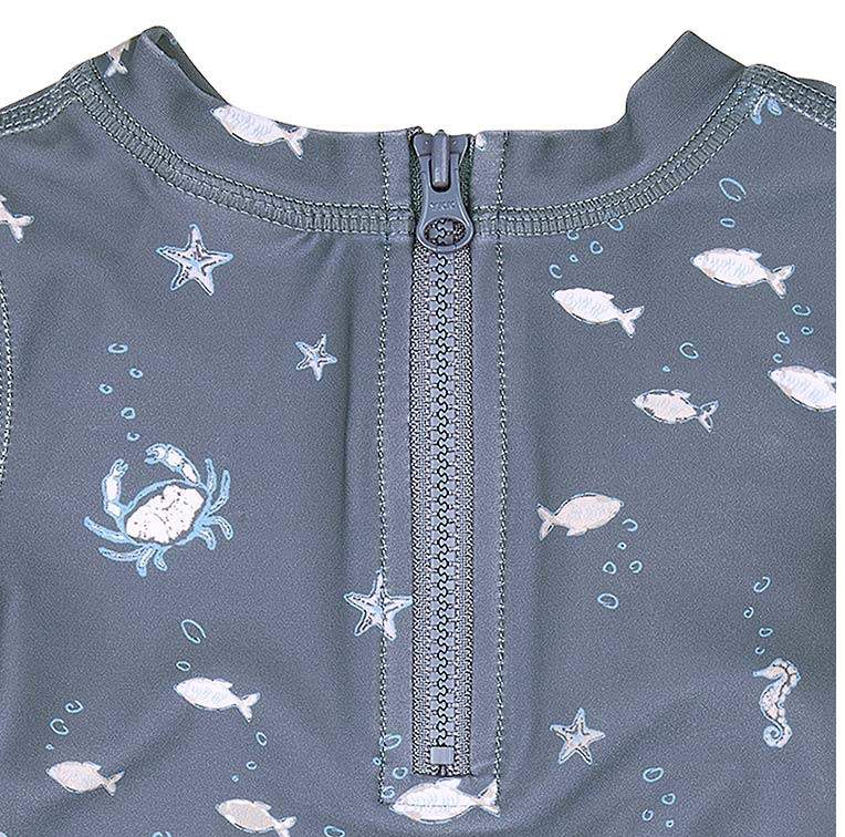 Toshi - Swim Onesie Long Sleeve - Neptune