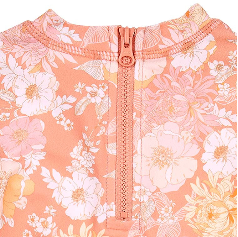 Toshi - Swim Onesie Long Sleeve - Tea Rose