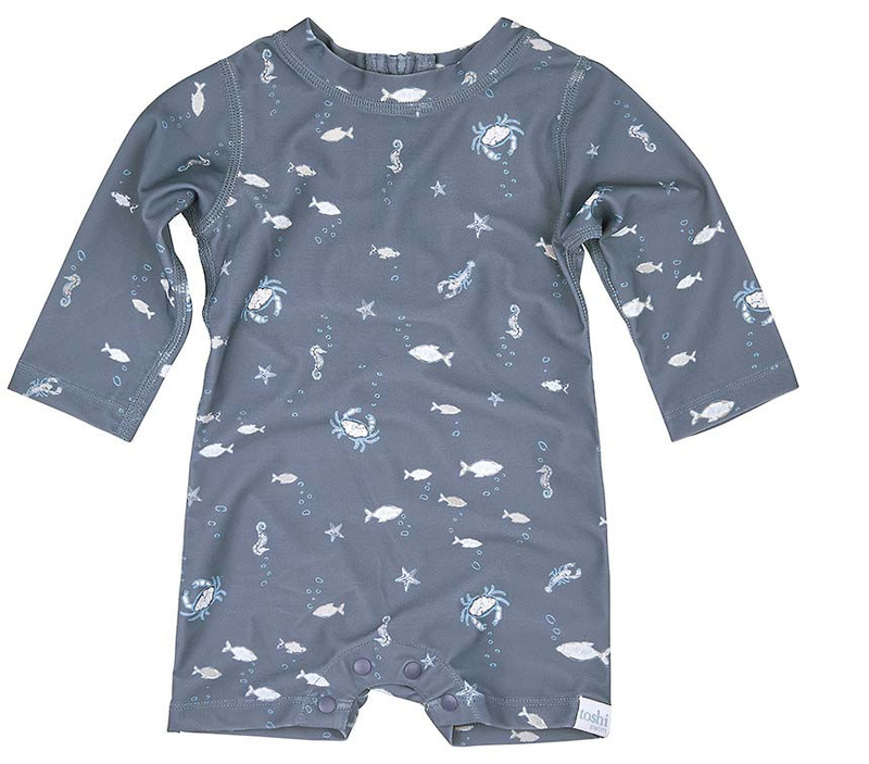 Toshi - Swim Onesie Long Sleeve - Neptune