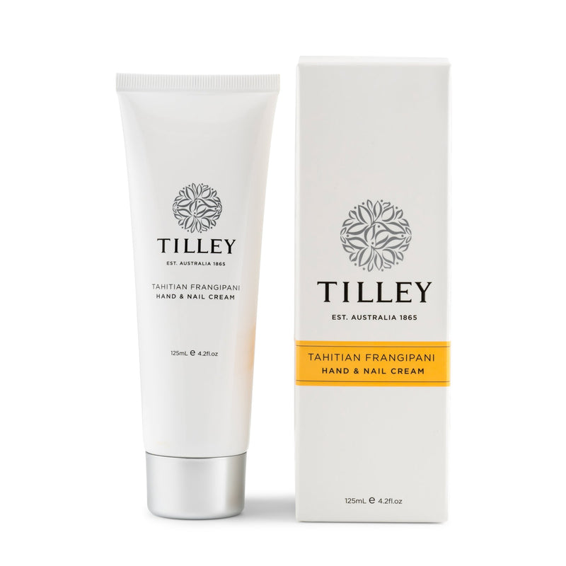 Tilley - Deluxe Hand & Nail Cream - Tahitian Frangipani 125ml