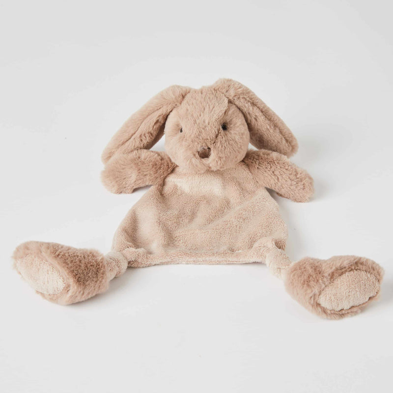Jiggle & Giggle-Taupe Bunny Comforter