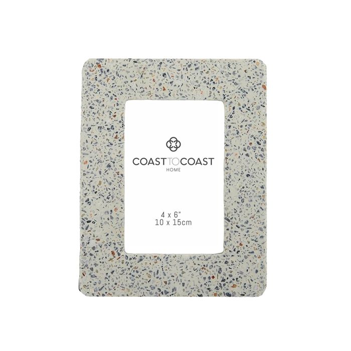 Coast to Coast - Frame - Terrazzo Grey 4x6