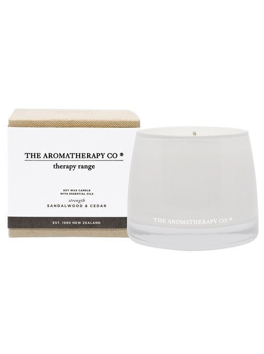 Aromatherapy Co - Therapy Candle - Strength Sandalwood & Cedar
