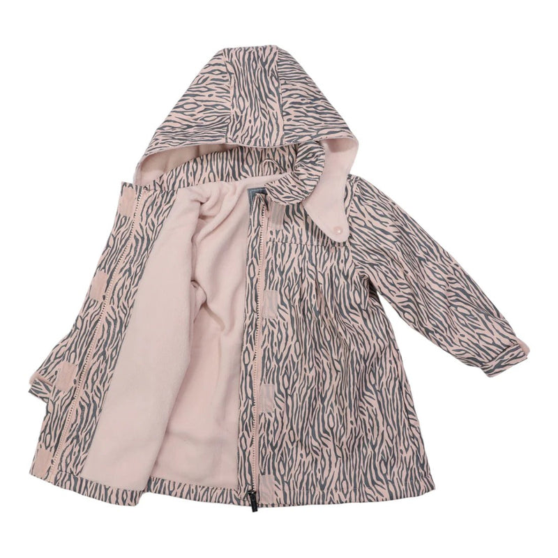 Korango - Raincoat - Tiger Stripes Pink