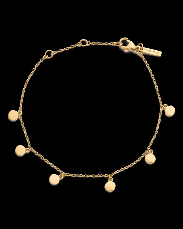 Kirstin Ash - Travel Stories Bracelet 18k Rose Gold Plated
