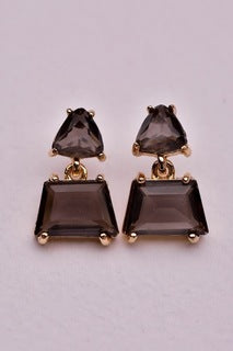 Zafino Earrings - Talia Smokey