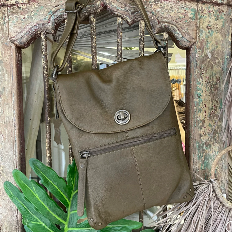 Oran - Bag - Tayla Slim Line Sling - Hempsand