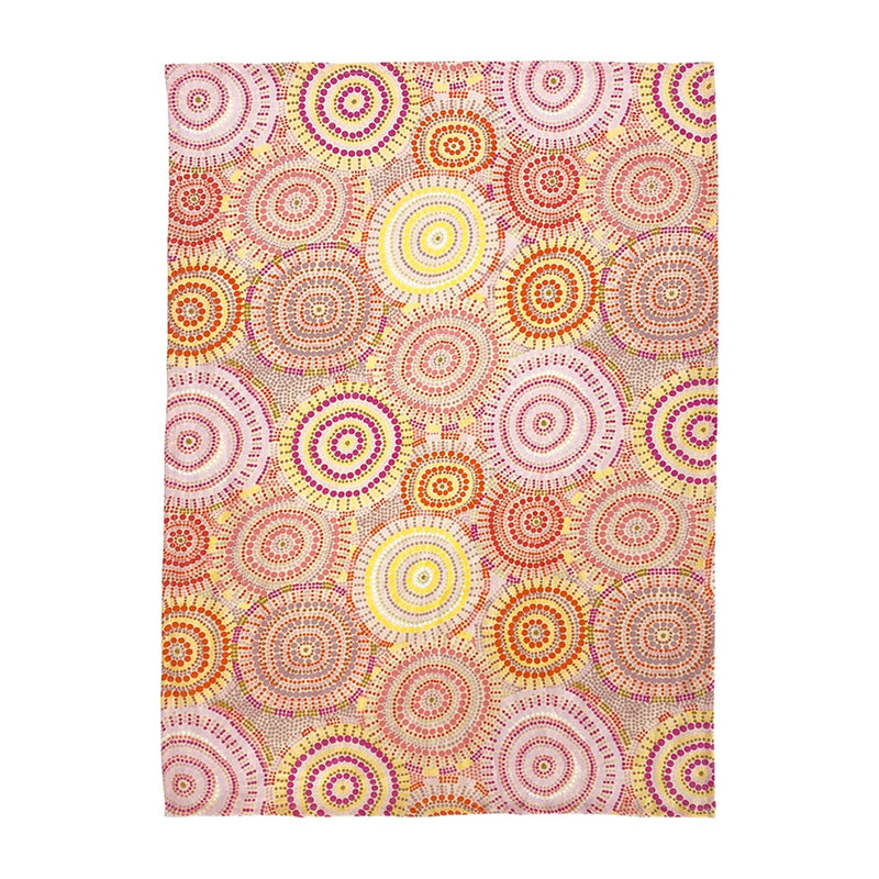 Annabel Trends - Linen Tea Towel - Rainbow Spirit