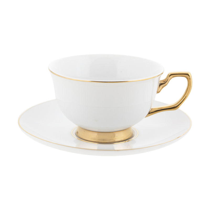 Cristina Re - Teacup & Saucer - Ivory
