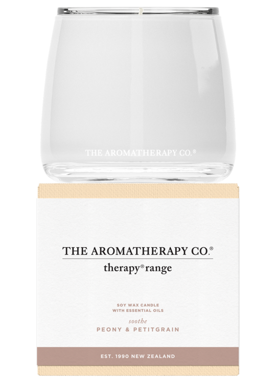 Aromatherapy Co - Therapy  Candle 260g Soothe - Peony & Petitgrain
