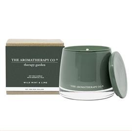 Aromatherapy Co - Therapy Garden Candle 260g - Wild Mint & Lime