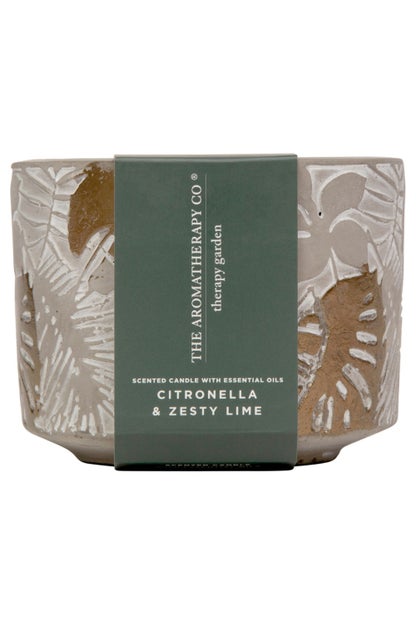 Aromatherapy Co - Therapy Garden Candle 300g - Citronella & Zesty Lime