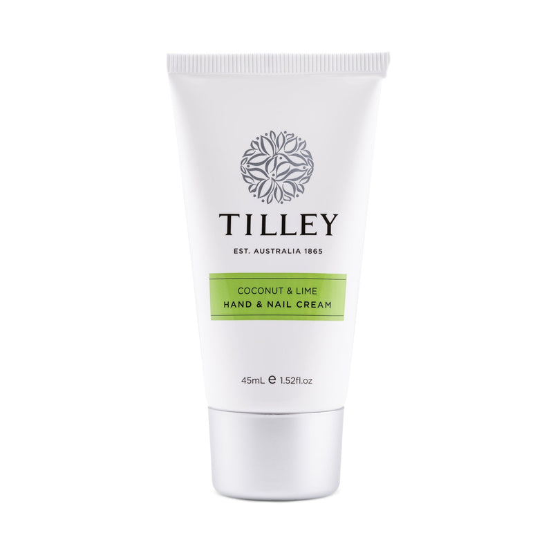 Tilley - Deluxe Hand & Nail Cream - Coconut & Lime 45ml
