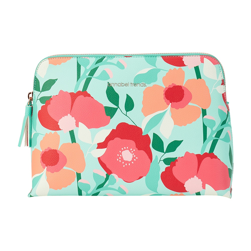 Annabel Trends - Vanity Bag Large - Sherbet Poppies