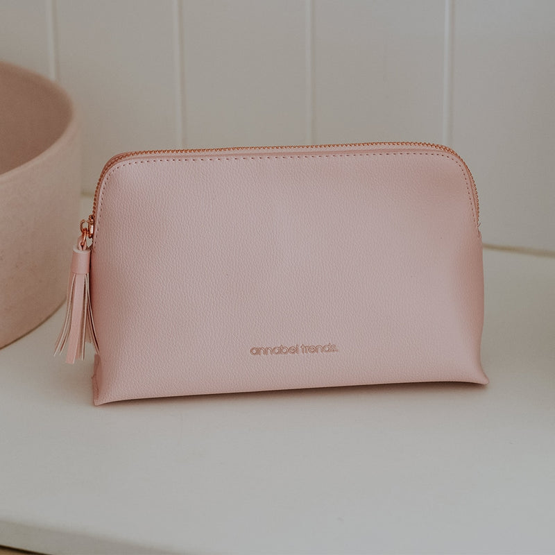 Annabel Trends - Vanity Bag Pale Pink - Medium