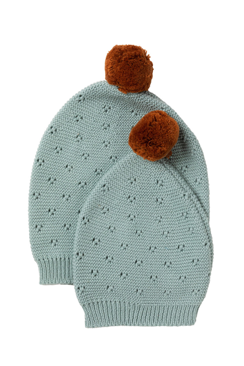 Indus - Vintage Knit Hat - Duck Egg