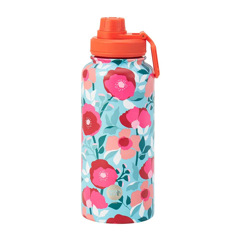 Annabel Trends - Watermate S/S Bottle 950ml - Sherbet Poppies