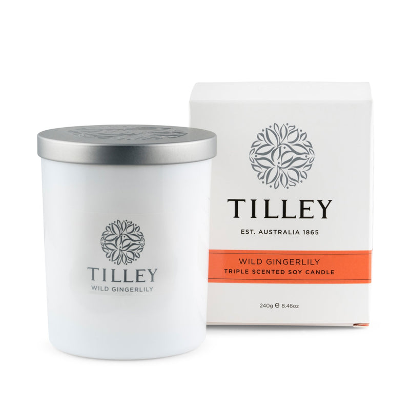 Tilley - Soy Candle - Wild Gingerlily 240g
