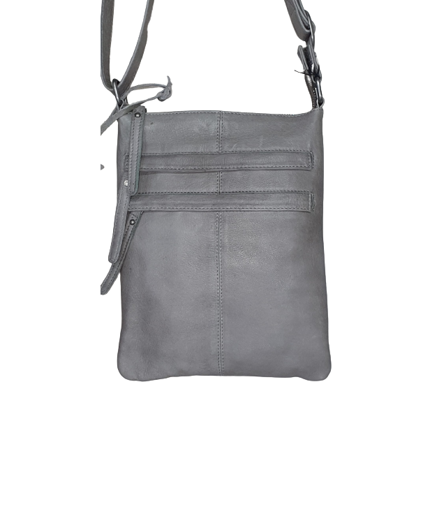 Oran - Bag - Wendy Rugged Hide - Dark Grey