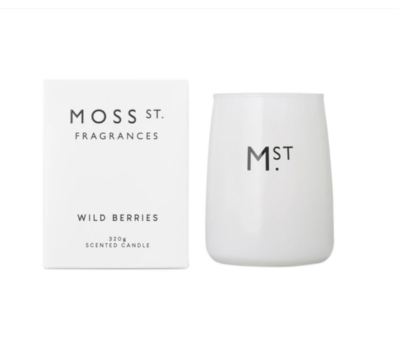 Moss St. Soy Candle -  Wild Berries 320g