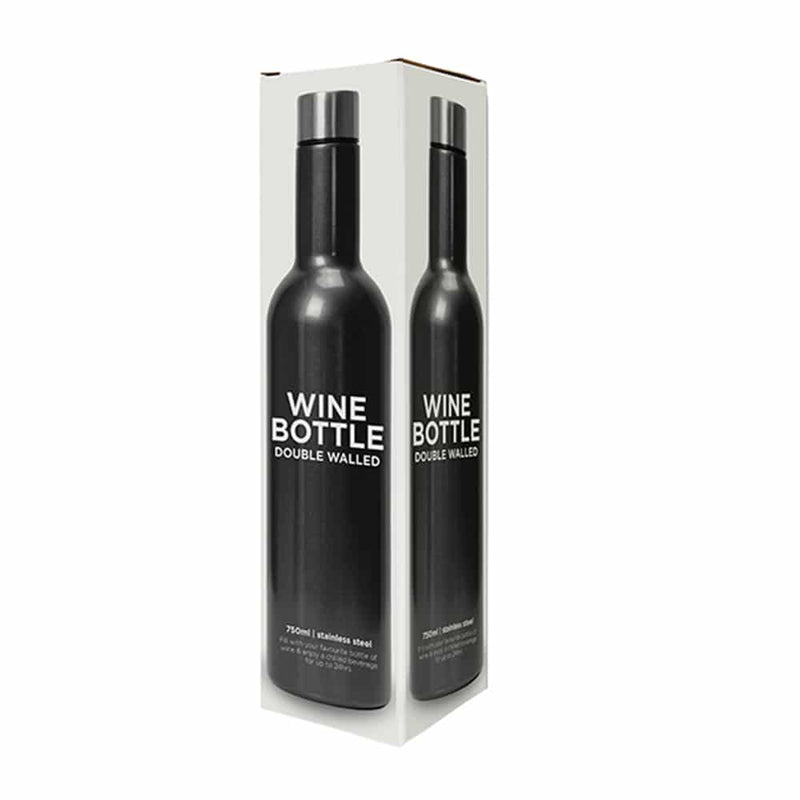 Wine Bottle - Gunmetal Grey