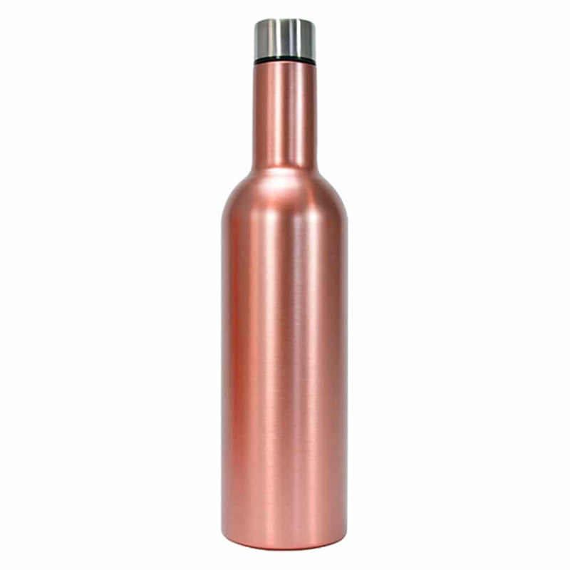 Annabel Trends - Wine Bottle Stainless - Rose Gold