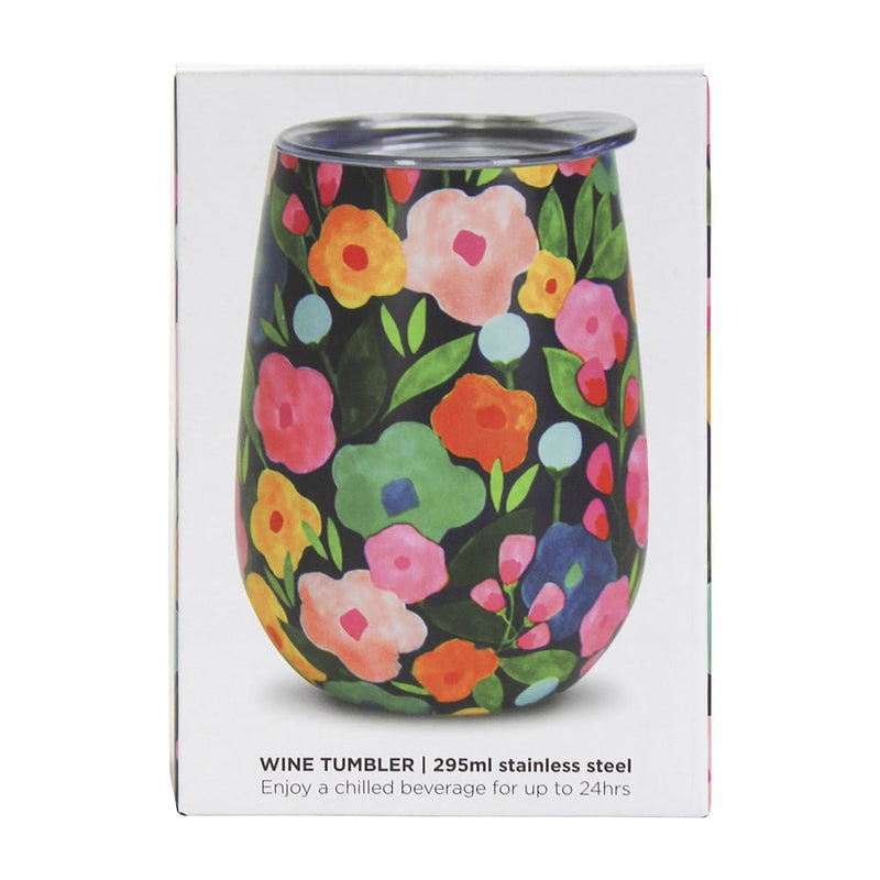 Annabel Trends - Wine Tumbler - Spring Blooms