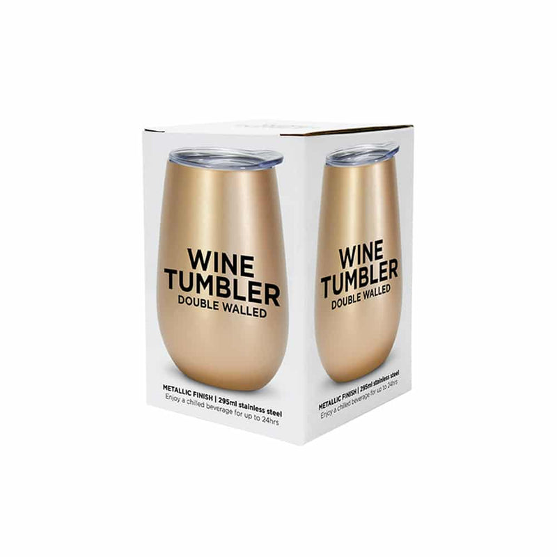 Annabel Trends - Wine Tumbler Stainless - Gold