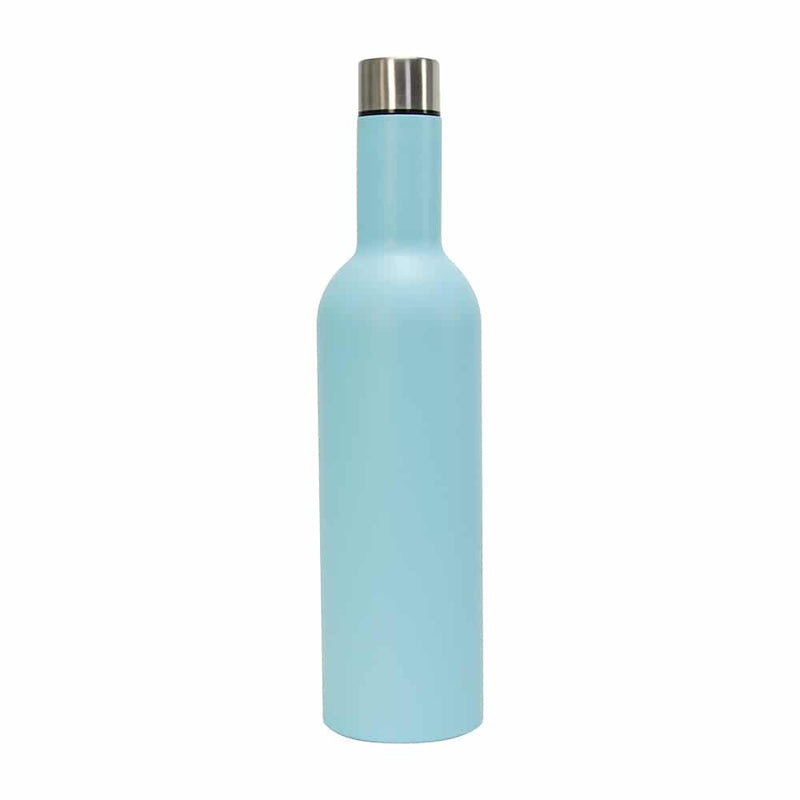Annabel Trends - Wine Bottle Stainless - Gelato Blue