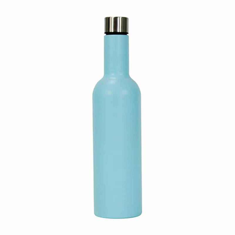 Wine Bottle - Blue
