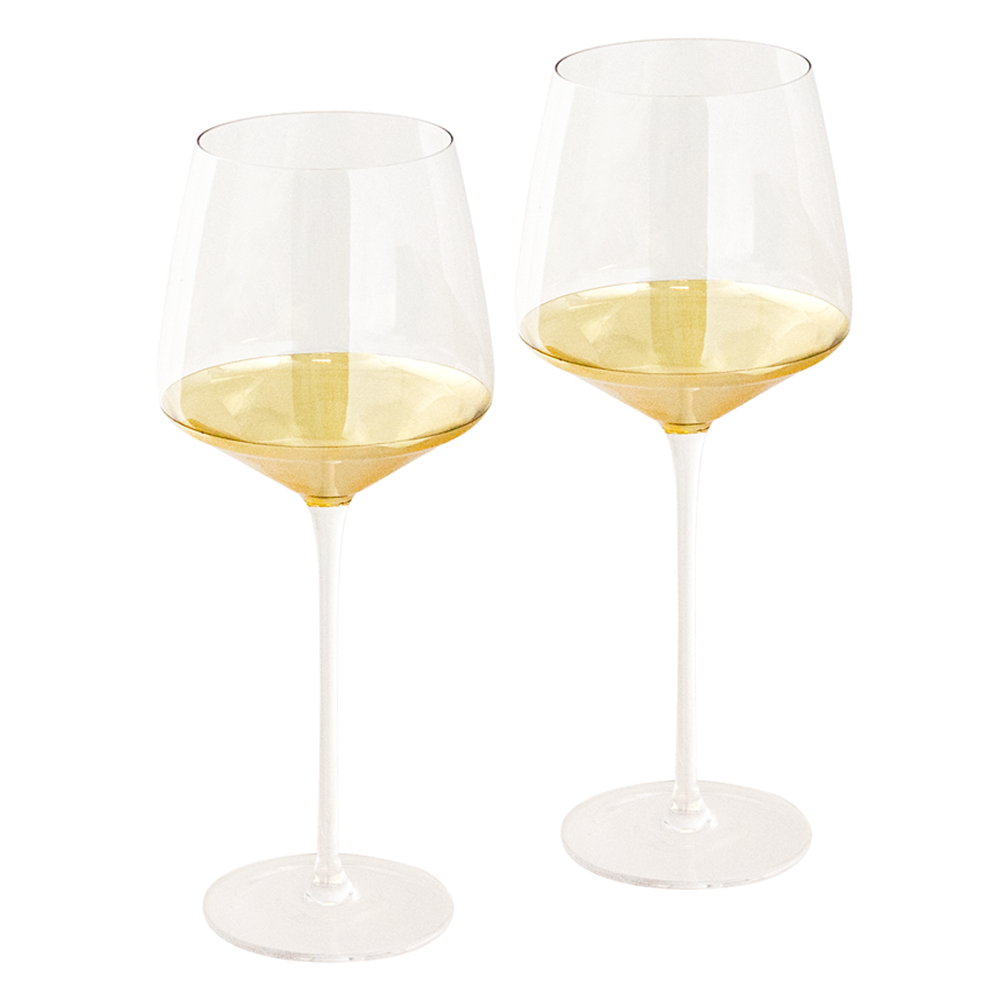 Estelle Crystal Wine Glass Set of 2 Estelle Crystal Wine Glass Set of 2