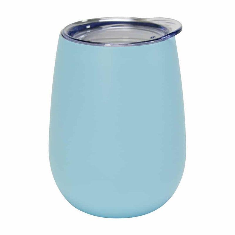 Annabel Trends - Wine Tumbler Stainless - Gelato Blue