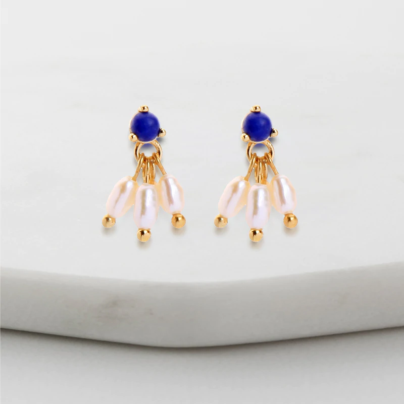 Zafino - Zoe Earring - Navy