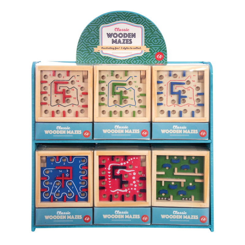 Is Gift - Classic Wooden Mazes